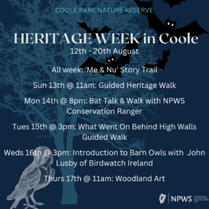 Heritage Week 2023 Events Poster