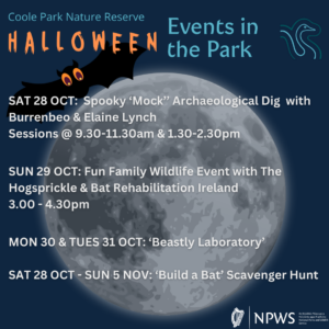 Park Notice: Halloween Events list