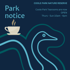 Park Notice: Tea Rooms opening hours